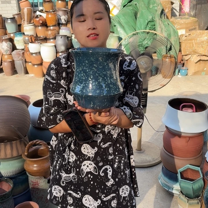 口20高20瑕疵一个盆子。