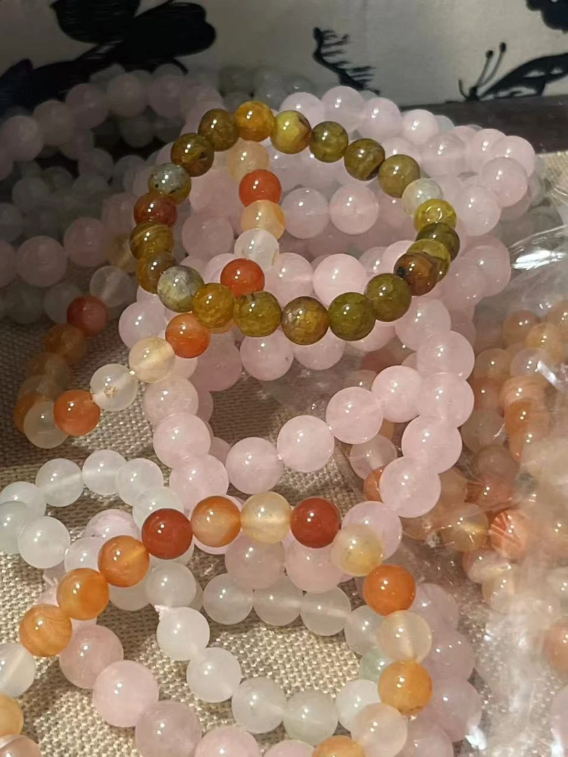 非金属仿水晶手链 女款时尚小众自然风手链