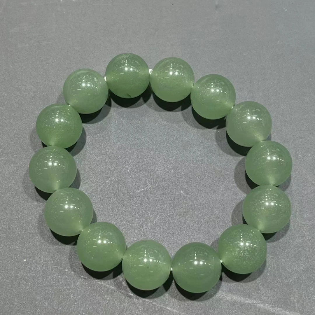 【菲菲】石英质玉圆珠手串@k