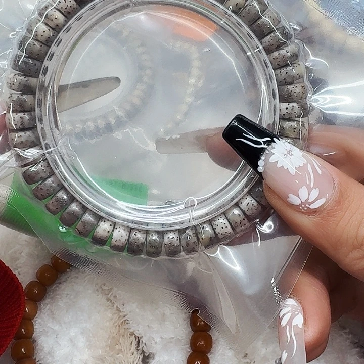 星月菩提手串430傲世卡姿兰灰星月菩提药片94单圈