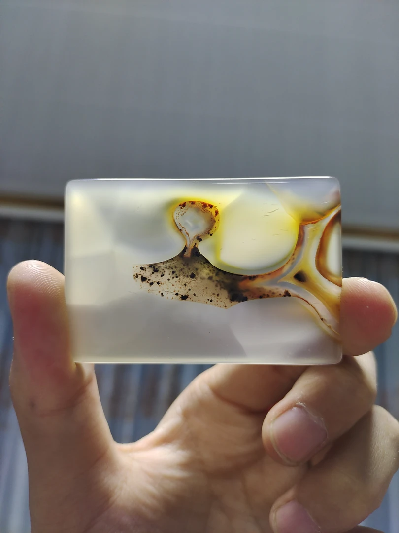 天然玛瑙像形牌～