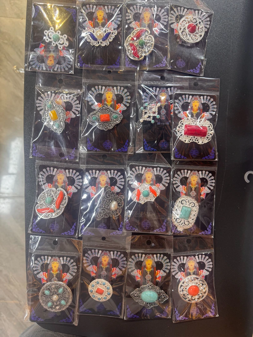 合金胸针 民族风通用手工胸针时尚国风百搭饰品精美