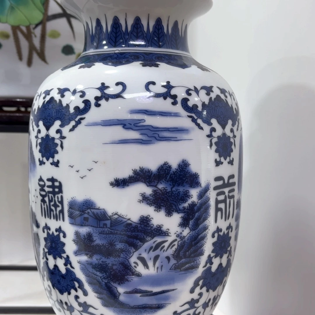 景德镇陶瓷花瓶摆件