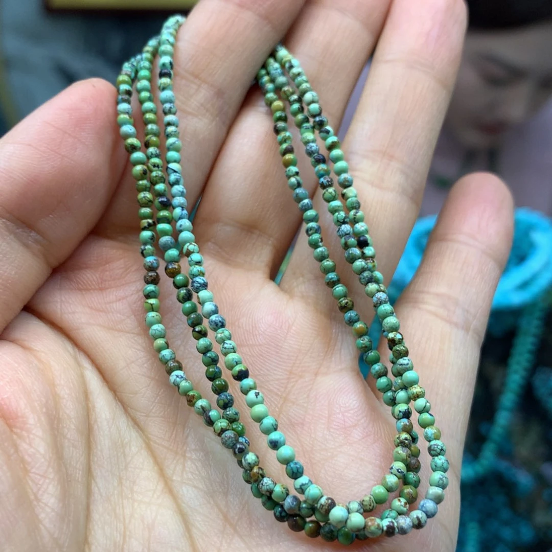 绿松石长链未镶嵌