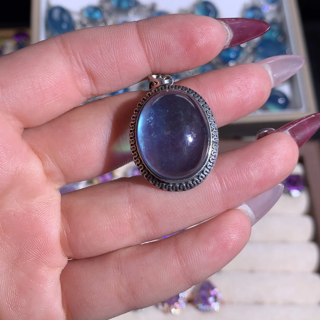 【闪购商品】水晶戒指银S925镶嵌G****妈吊坠