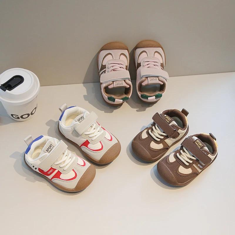 宝宝软底春秋步鞋新款2025秋季新款婴儿机能儿童女童鞋子防滑防踢