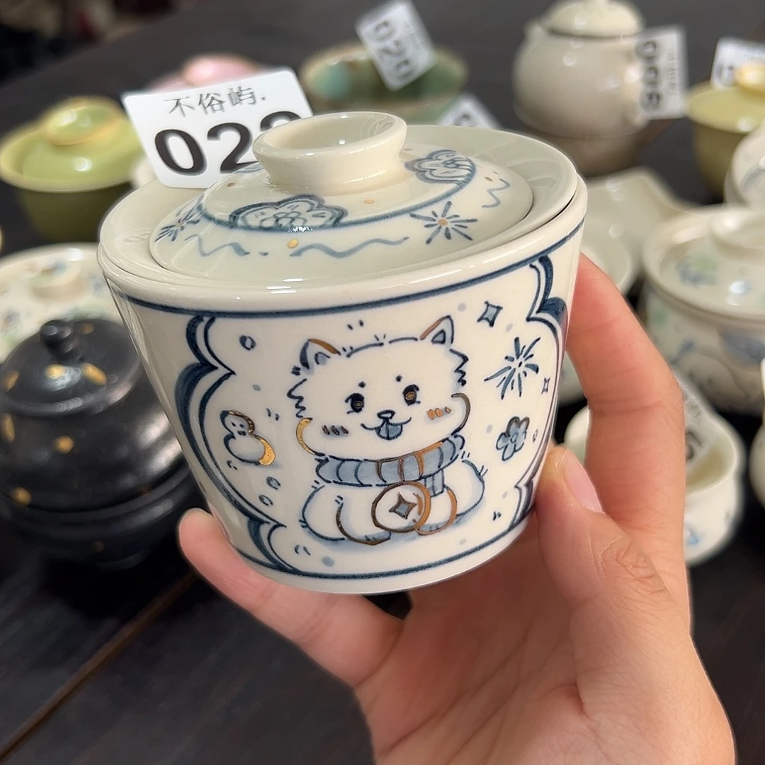 摆件景德镇不俗屿茶器022