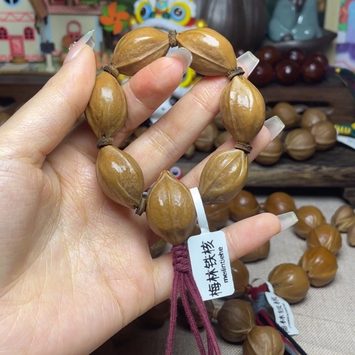 橄榄核手串/手链梅林铁核手捻18.27