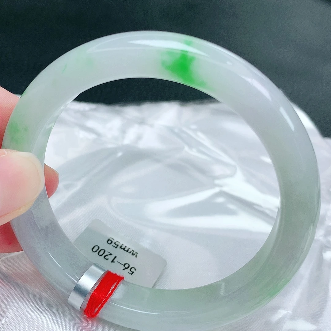 翡翠未镶嵌手镯缅甸天然A货翡翠手镯