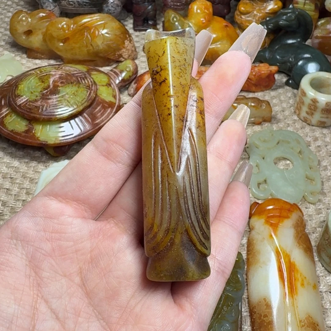 白玉菩提吊坠挂件