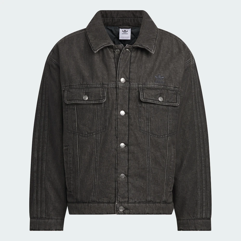 【HN荟聚AD】阿迪达斯三叶草时尚经典百搭牛仔简约夹克外套JY0201