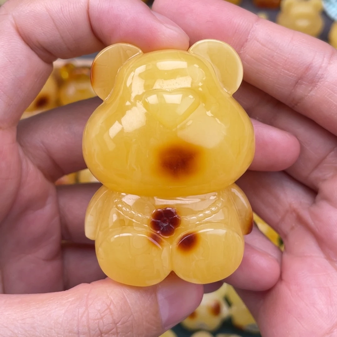 裸石琥珀未镶嵌蜜蜡