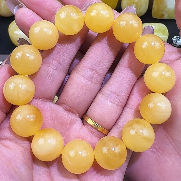 琥珀未镶嵌裸石16.2mm