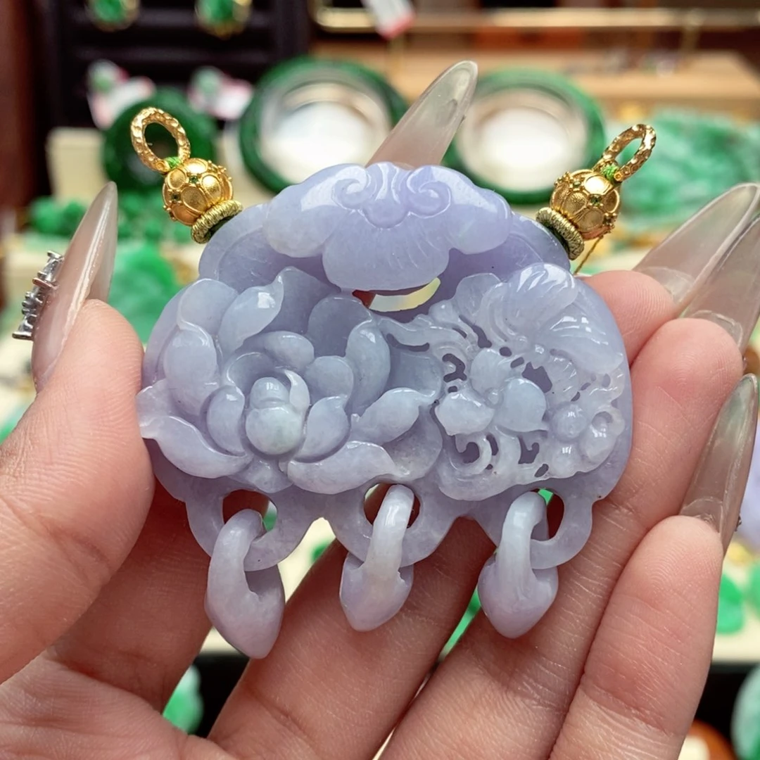 颈饰未镶嵌翡翠翡翠吊坠