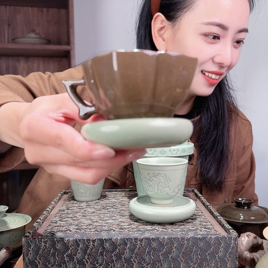 日***照瓷摆件上水➕杯垫11