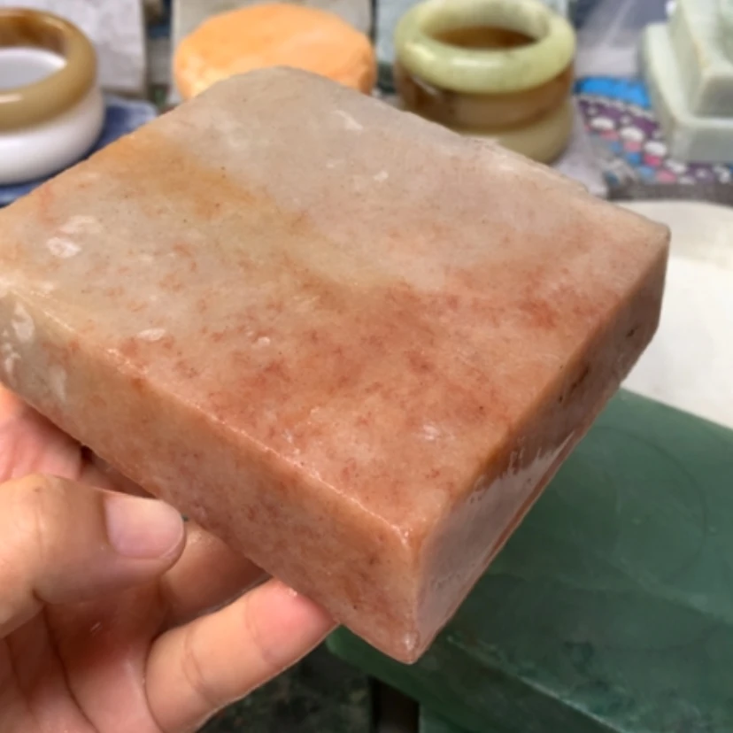 【闪购商品】未镶嵌手镯石英质玉飘花草莓