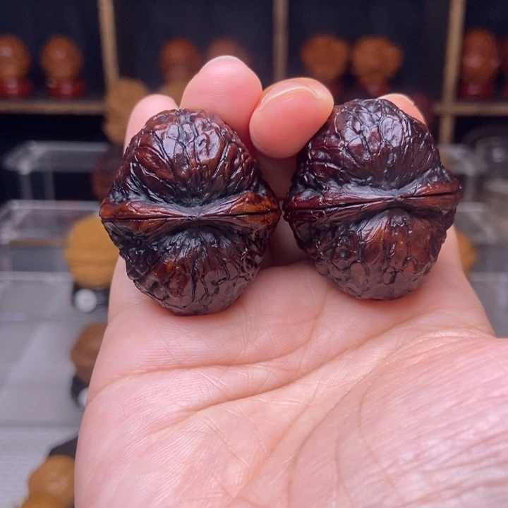 吊坠文玩核桃1金锭子