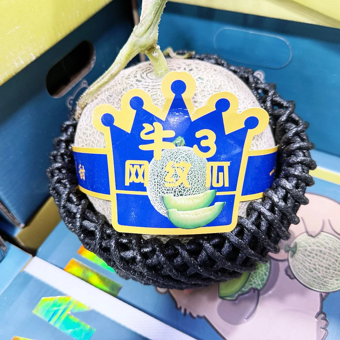 巴拉蜜网纹瓜新鲜香甜水果