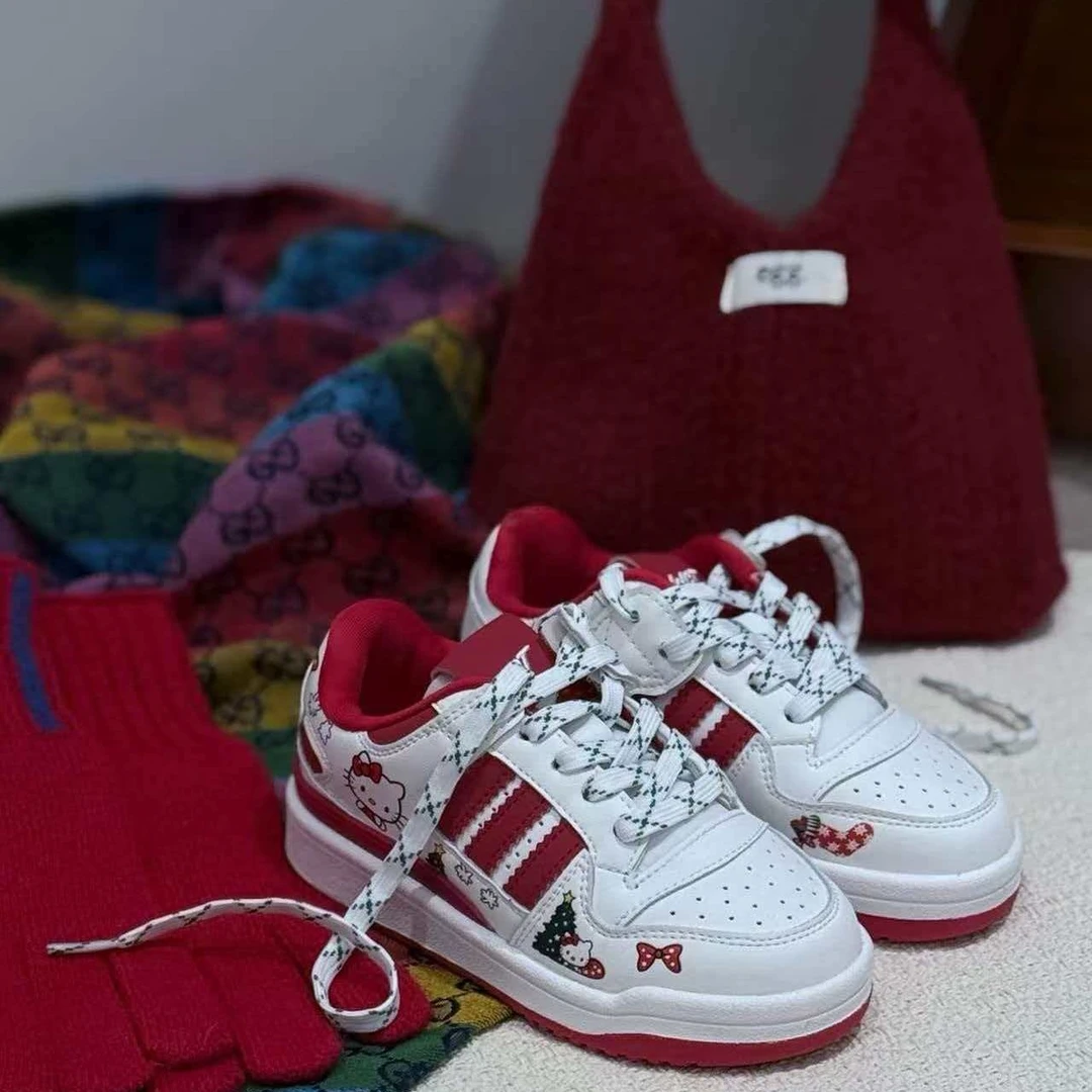 wGT圣诞加绒和不加绒小板鞋26-37