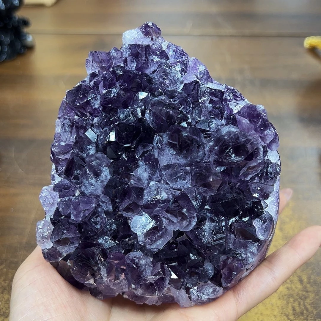 紫晶摆件未镶嵌晶体