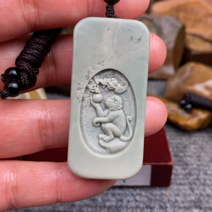 【闪购商品】原石雕刻手把件