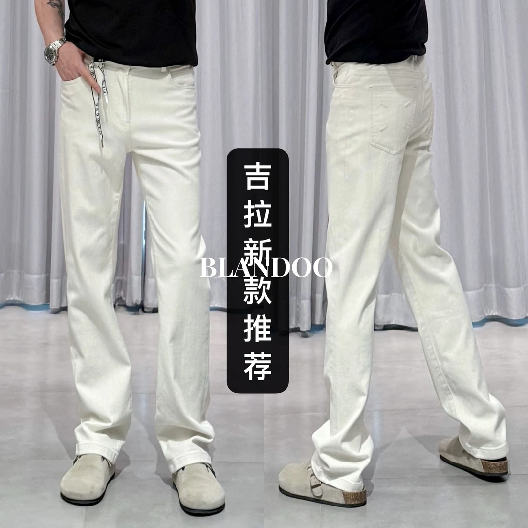 BLANDOO“品质之选” M家新款细腻百搭牛仔裤7BD716