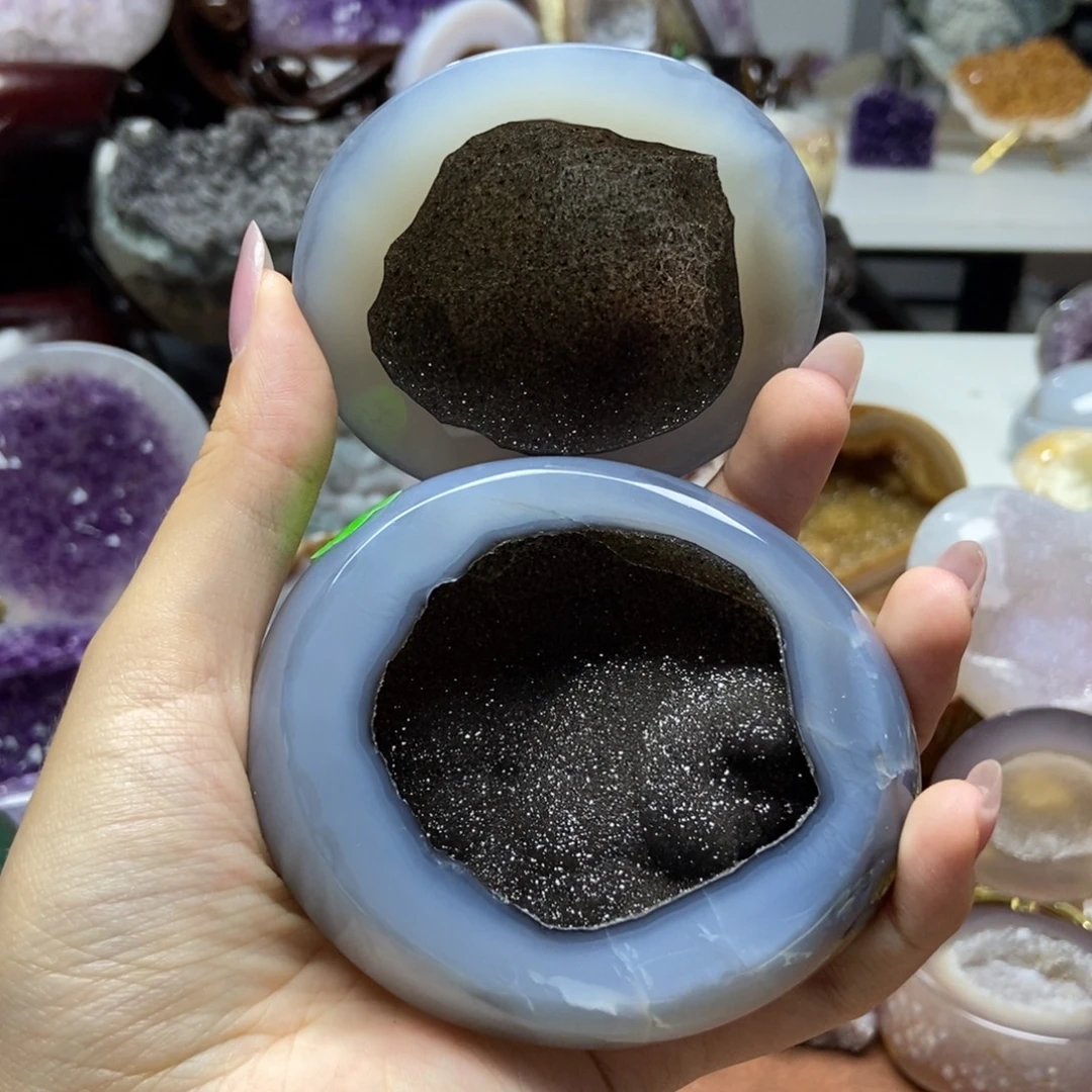 紫晶摆件未镶嵌水晶