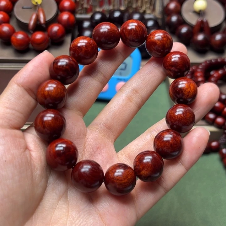 康***听木小叶紫檀手工艺