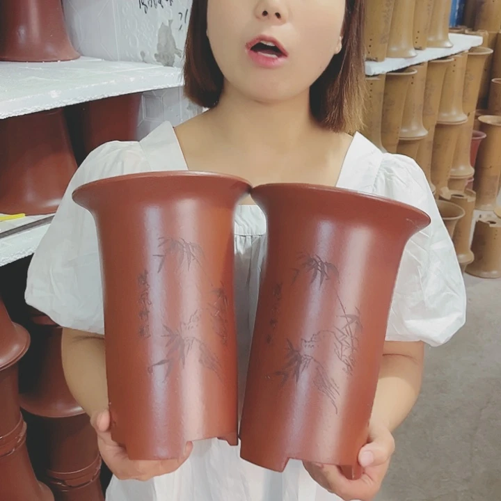 紫砂花盆宜兴紫砂精品花盆