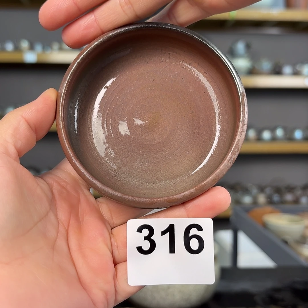 坭兴陶柴烧全手工原矿泥料杯