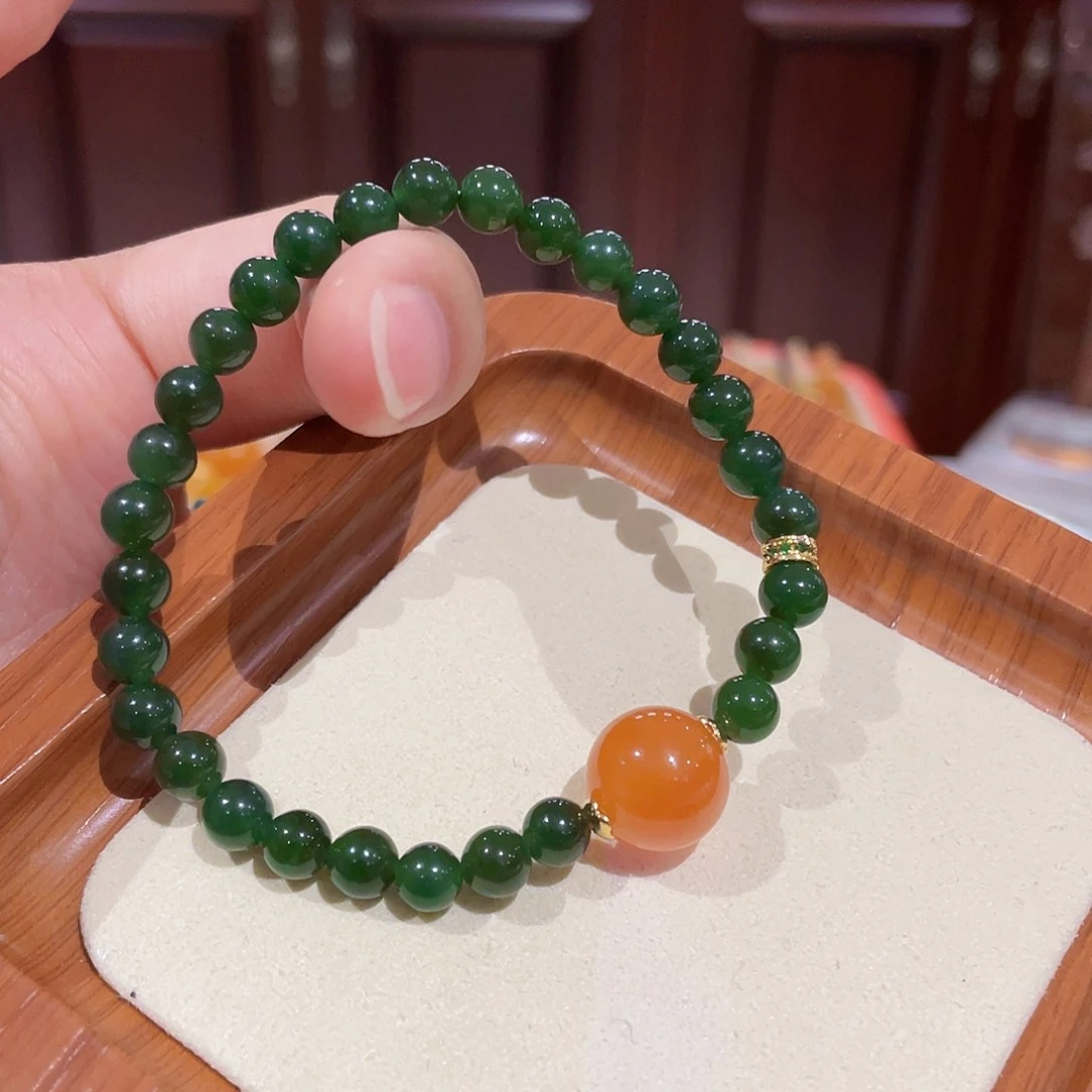 手链蜜蜡未镶嵌手串