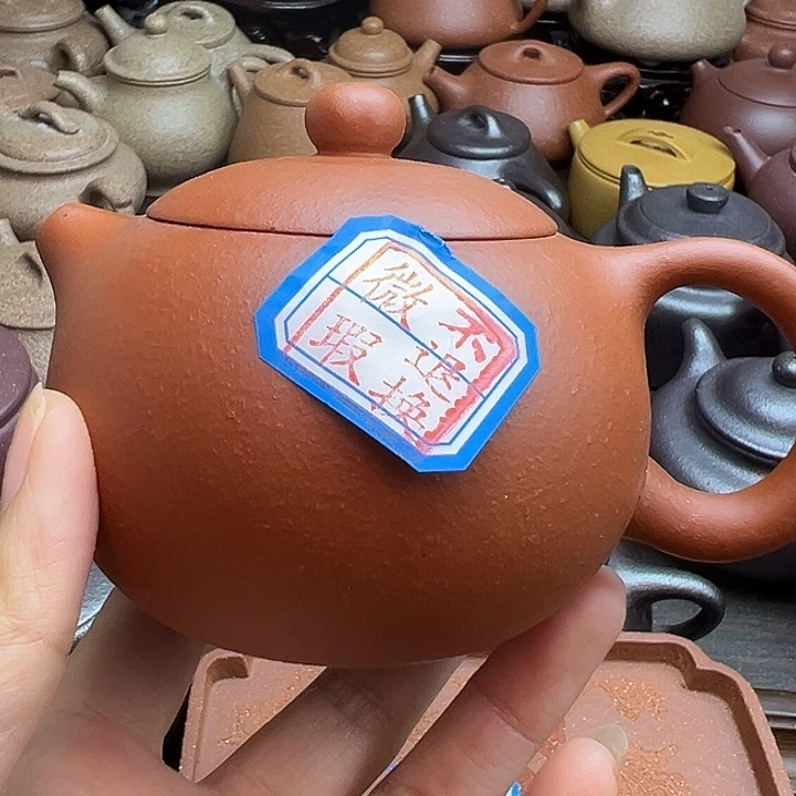 茶壶紫砂西施壶瑕疵