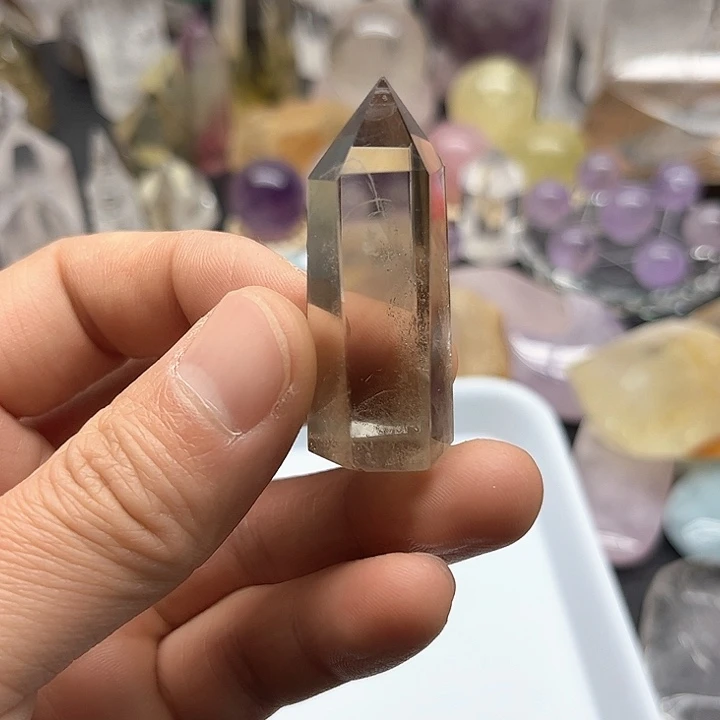 水晶37未镶嵌茶水晶柱