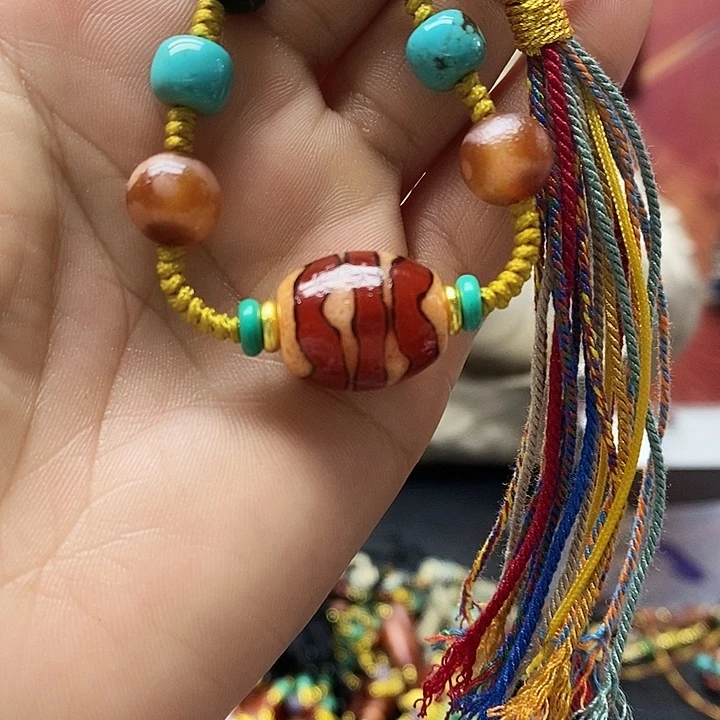 玛瑙/玉髓合金颈饰