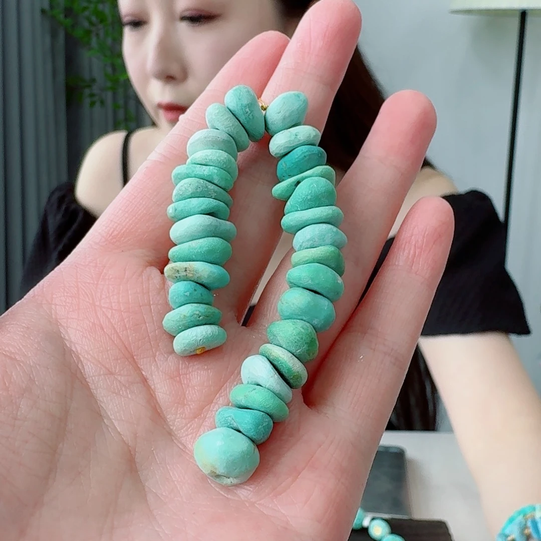 未镶嵌绿松石珠宝奇石