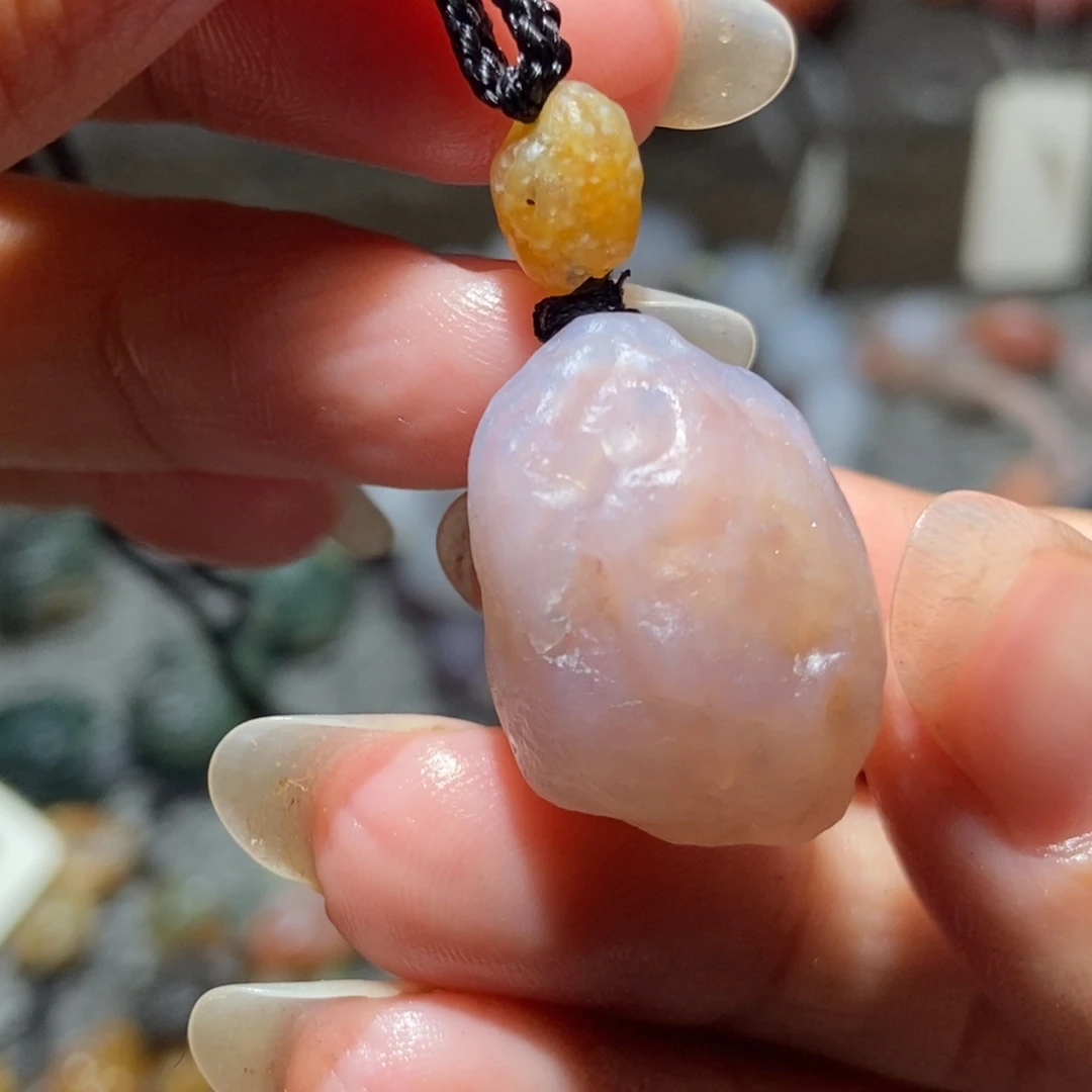 未镶嵌玛瑙/玉髓珠宝半成品