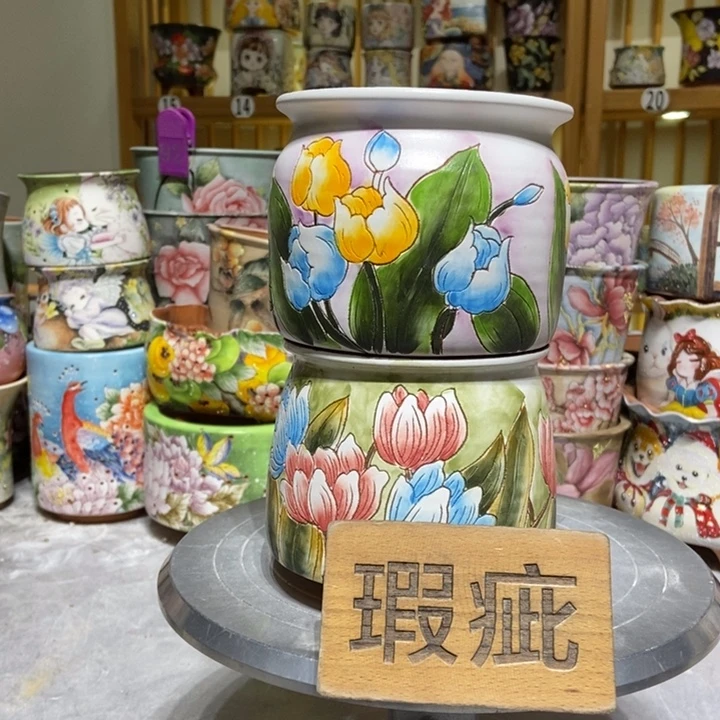 景德镇艺术手绘作品