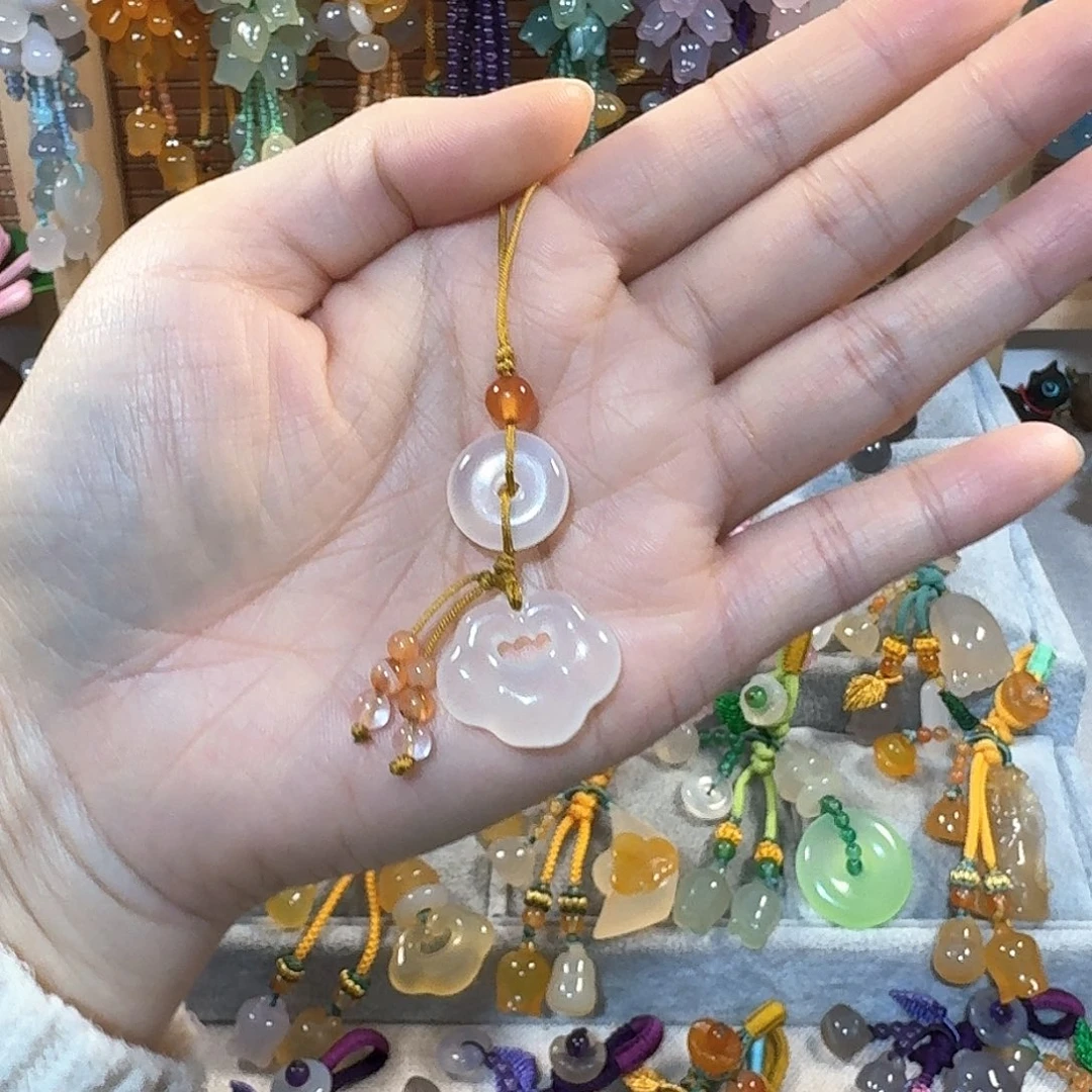 玛瑙/玉髓挂件福利款未镶嵌