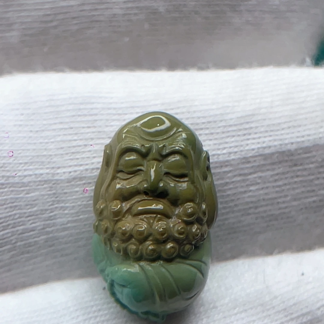 绿松石未镶嵌颈饰直径卡11-10.5