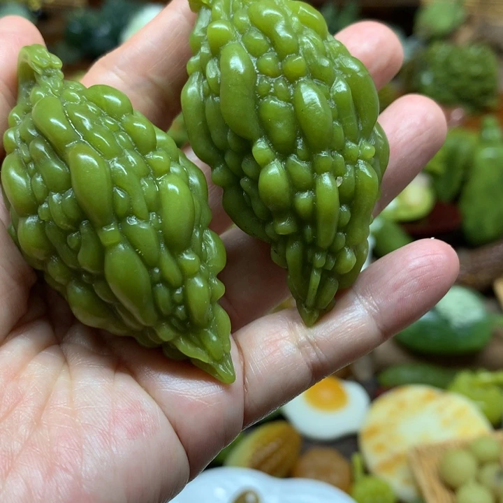 蛇纹石玉未镶嵌摆件꧁****