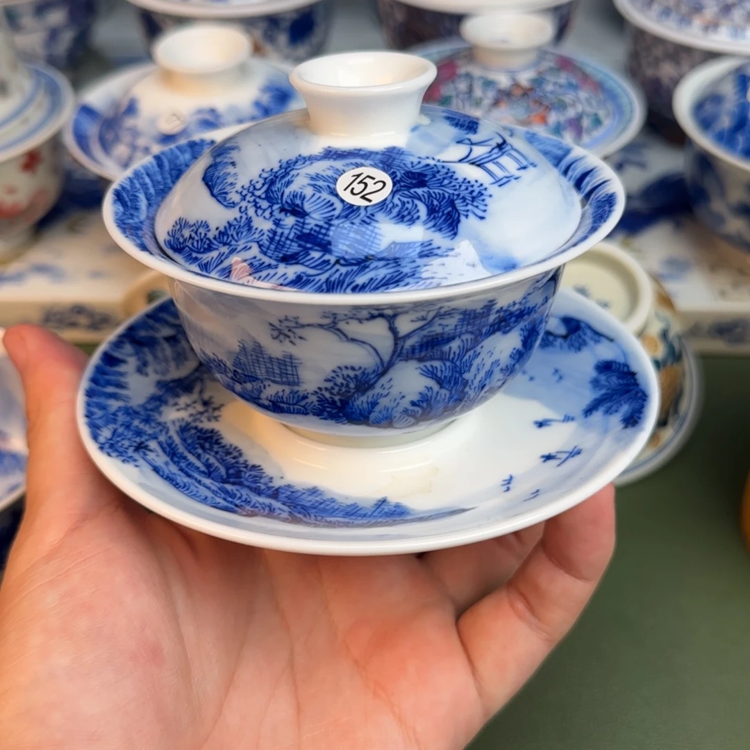 彦祖纯手工手绘茶具152