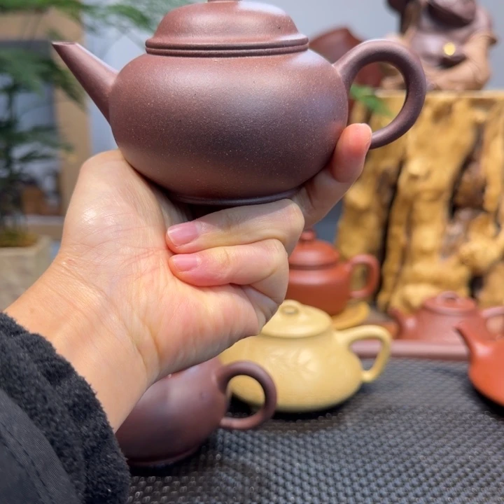 紫砂茶壶底槽清水平190cc特价