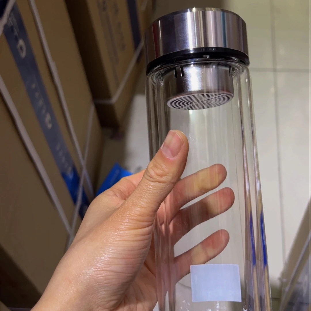 V928s双层玻璃杯400➕杯套