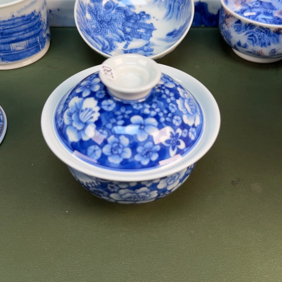 景德镇纯水绘茶圆圆230