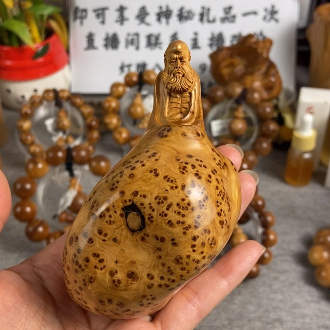 柏木（崖柏）手串/手链北太行高崖陈化瘤疤达摩祖师爷