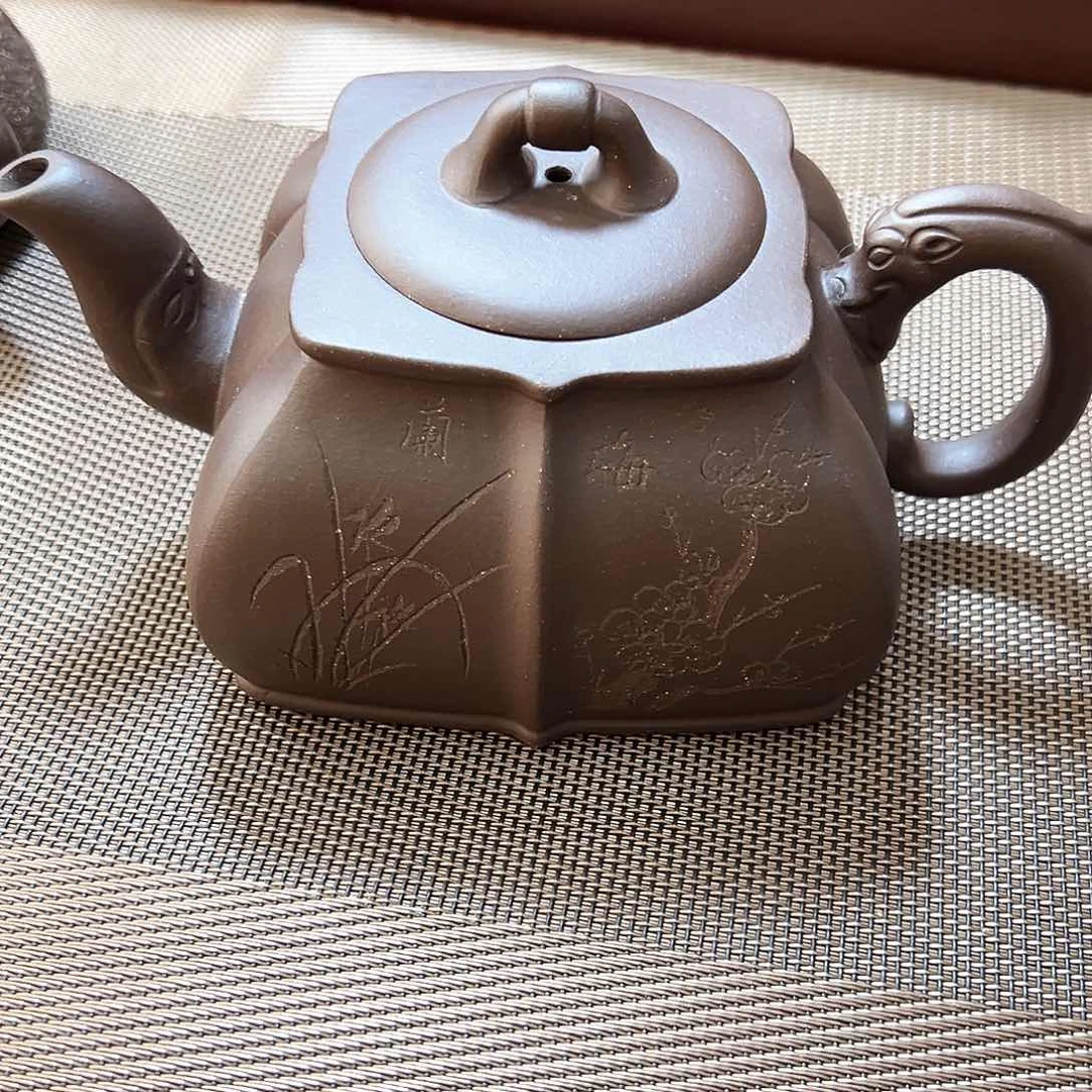 紫砂茶壶❤**❤紫砂壶泡茶喝起来