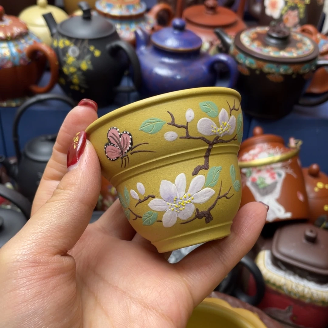 茶杯紫砂紫砂主人杯100cc