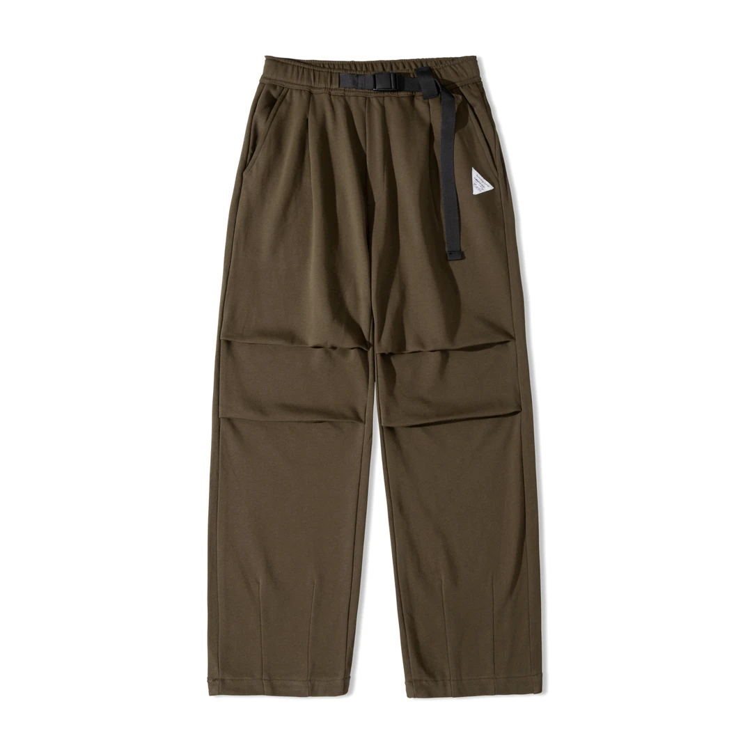 APAY男士纯棉日系复古水洗休闲针织长裤