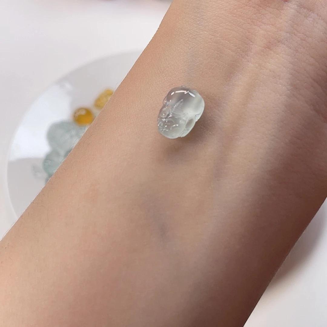 翡翠裸石纯天然A货缅甸翡翠