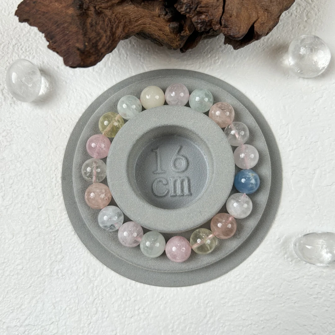 Y046，天然摩根石手串手链，10mm，多样性发其一